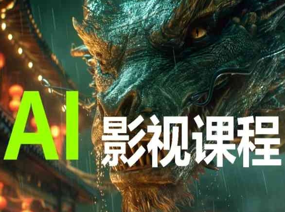 AI电影创作，AI影视创作全套完整课程-必富网创